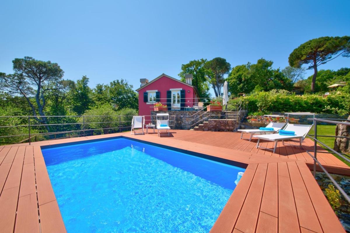 I Giardini Di Camogli - Villa Sarvia, Garden&Pool Dış mekan fotoğraf