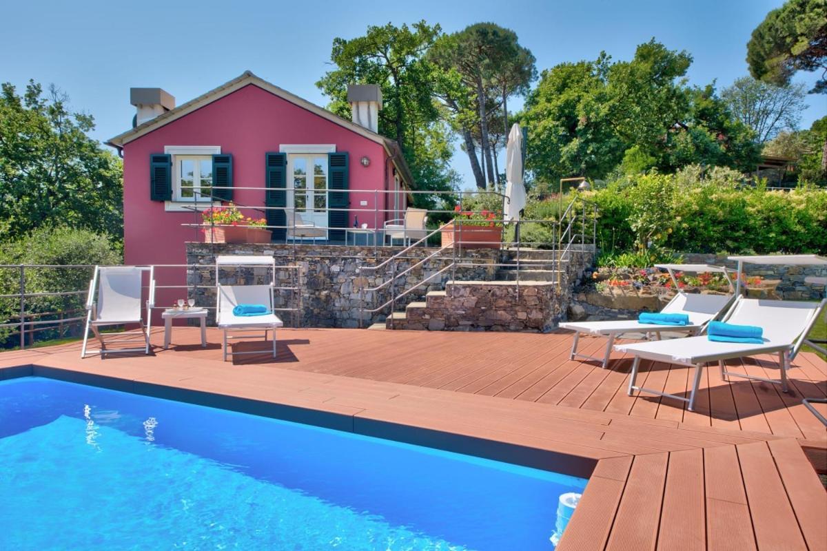 I Giardini Di Camogli - Villa Sarvia, Garden&Pool Dış mekan fotoğraf